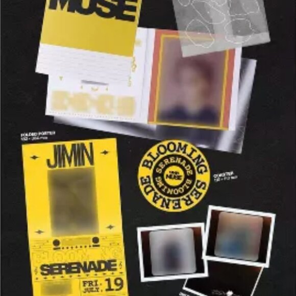 💛 Jimin – MUSE [Target Exclusive | SERENADE Ver. | Yellow Cover] - Picture 8 of 9